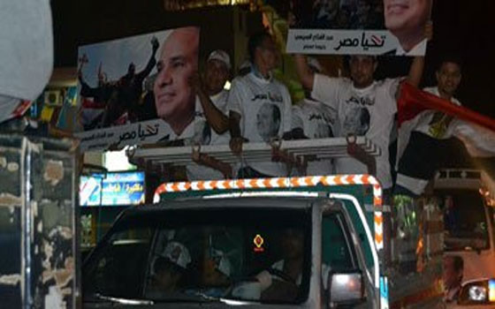 مصر اليوم - الحملة الشعبيَّة لدعم السيسي تُنظّم مسيرة بالسيَّارات في القليوبيَّة