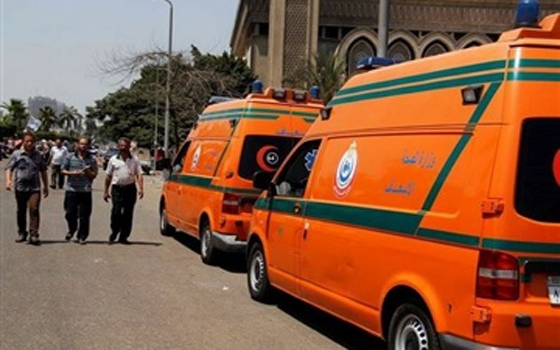   مصر اليوم - 30 سيارة إسعاف في تجربة حريق طائرة في مطار الغردقة