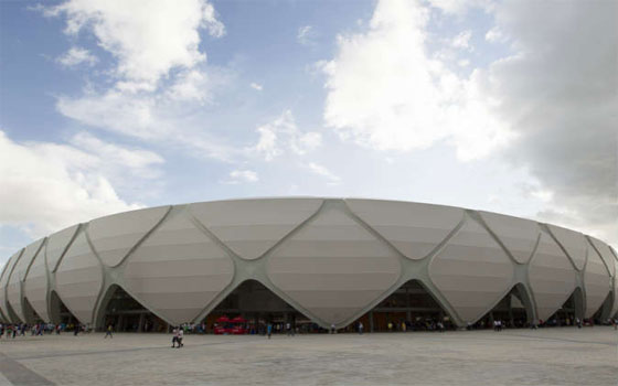   مصر اليوم - الفيفا يبدأ تولي مسؤولية استادات المونديال