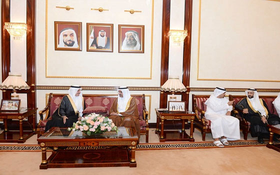   مصر اليوم - حاكم الفجيرة يستقبل سفراء الهند وباكستان والسعودية وقنصلي الكويت وكوريا