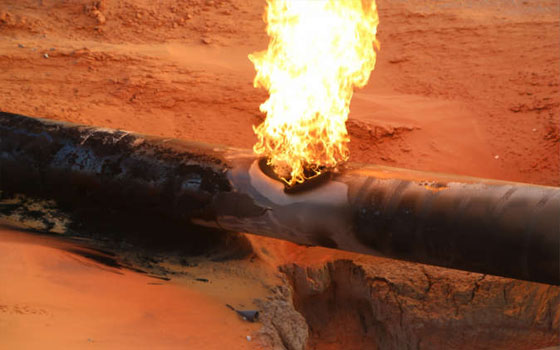 مصر اليوم - النيابة العامّة تحقّق في تفجير خط الغاز جنوب العريش