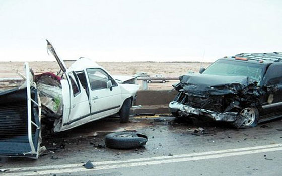 مصر اليوم - مقتل وإصابة 5 أشخاص في حادث تصادم في البحيرة