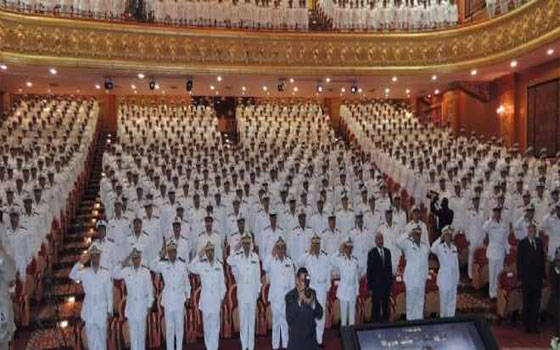   مصر اليوم - أكاديميّة الشرطة تخرّج دفعة جديدة من الأمناء لترقيتهم إلى كوادر الضباط