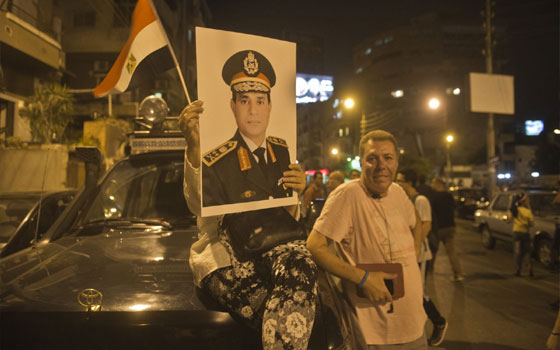 مصر اليوم - مستقبل وطن في الدقهلية تنظم مسيرة تأييد لعبد الفتاح السيسي