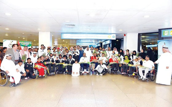   مصر اليوم - فاز راشد مطر الظاهري لاعب منتخب الإمارات لألعاب القوى