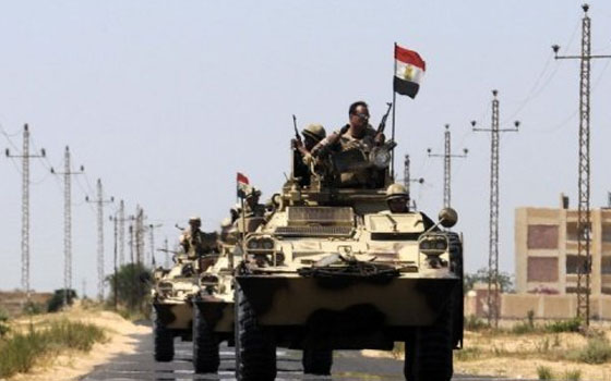   مصر اليوم - سقوط طائرة تدريب في منطقة جلبانة شمال سيناء