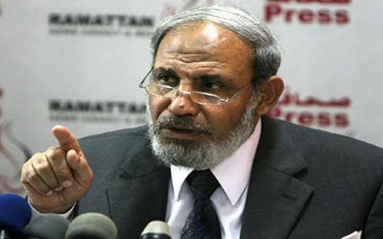   مصر اليوم - الزهّار يؤكّد أن الاتصالات مع المخابرات المصريّة لم تنقطع