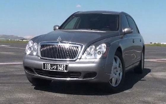   مصر اليوم - سيارات بن علي للبيع في مزاد يتضمن سيارة مايباخ الأغلى في العالم