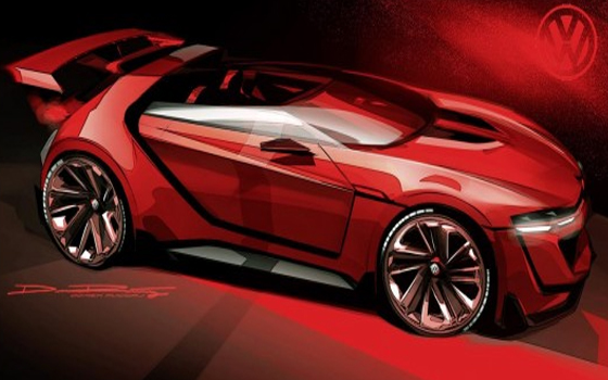   مصر اليوم - فولكس فاغن تكشف عن سيارتها  GTI رودستر فيجين غران توريزمو