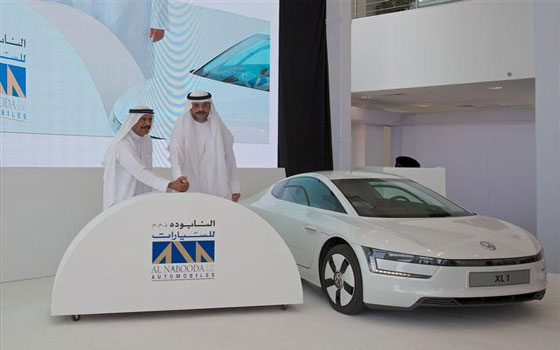   مصر اليوم - ولي عهد الشارقة يفتتح صالة عرض النابودة للسيَّارات