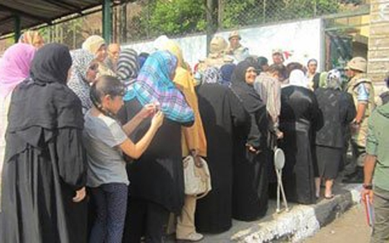   مصر اليوم - العربية لحقوق الإنسان: التصويت بلغ 36% بختام اليوم الثاني