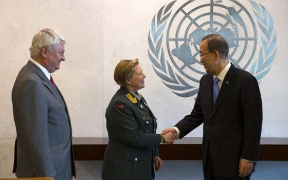   مصر اليوم - أول إمرأة عسكريَّة يتمُّ تعينها لقيادة قوات حفظ السلام الدولية