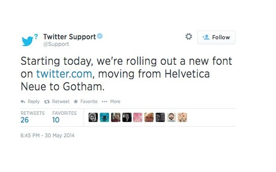   مصر اليوم - تويتر تعتمد خطاً جديداً في موقعها