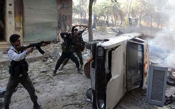   مصر اليوم - مقتل العشرات من القوات السوريَّة وداعش في اشتباكات مع الحُر