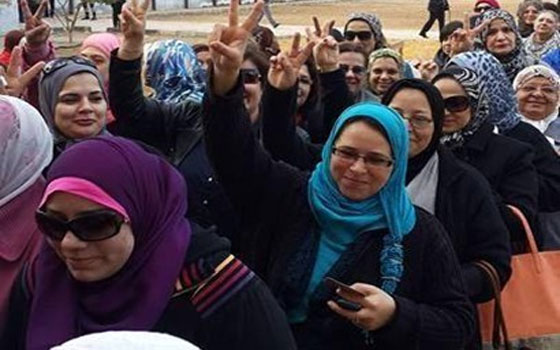   مصر اليوم - الناخبون في أوسيم يقبلون على الإدلاء بأصواتهم الأربعاء