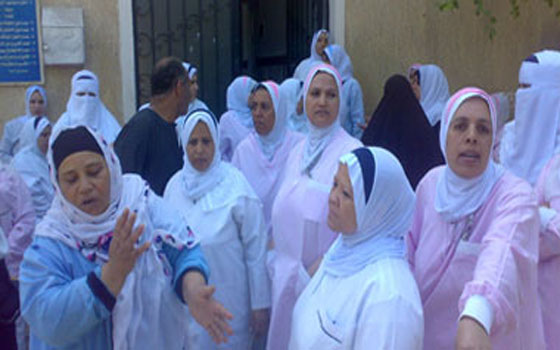   مصر اليوم - إضراب العاملين في مستشفى التأمين الصحي في الإسماعيلة