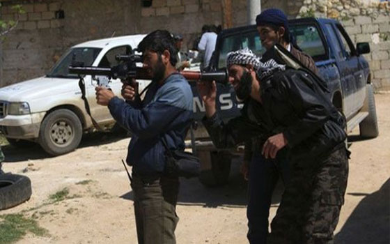   مصر اليوم - توقيف 20 سوريًا خلال مُظاهرة لرفض ترشُّح الأسد