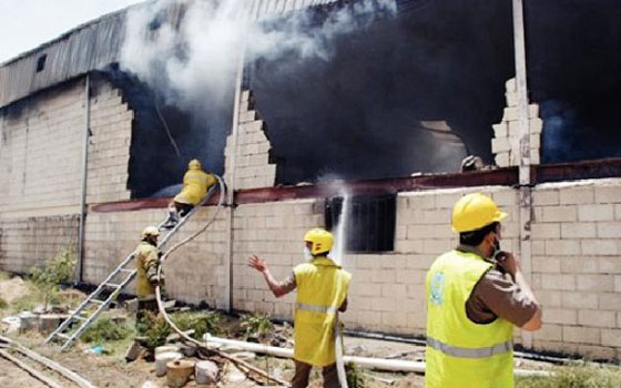   مصر اليوم - إصابة ضابط شرطة أثناء إخماد حريق في الإسكندرية