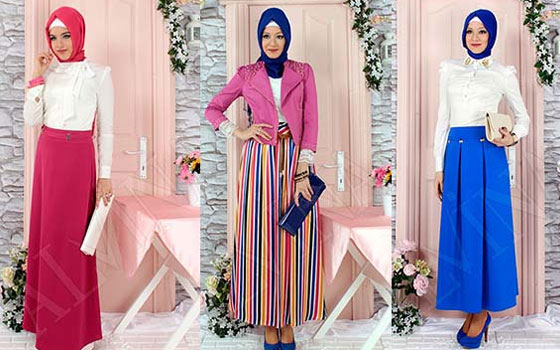 مصر اليوم - نسقيِ أزيائكِ مع لون حجابكِ لإطلالة ربيعيّة متميزة