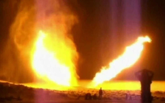   مصر اليوم - تفجير خط الغاز للمرة الثَّالثة والعشرين منذ ثورة25 يناير في العريش