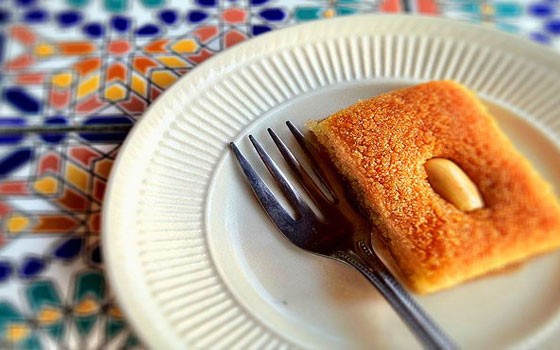   مصر اليوم - بسبوسة بالكاسترد