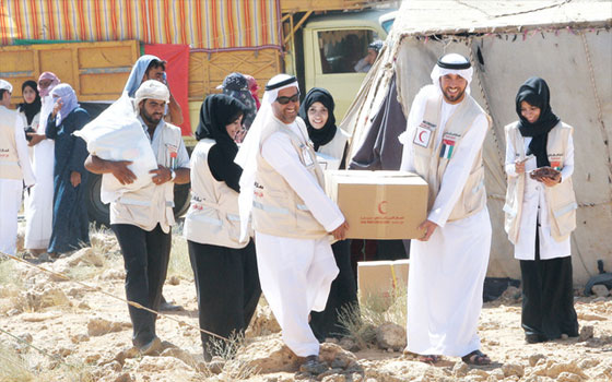   مصر اليوم - 18.7  مليون درهم مساعدات من الهلال الأحمر الإماراتيّ عبر اليونيسيف