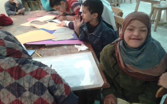   مصر اليوم - أنشطة فنيّة وثقافيّة لذوي الاحتياجات الخاصة في المنيا