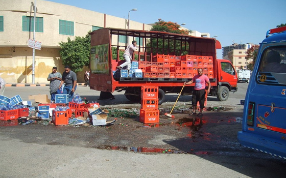   مصر اليوم - انقلابُ شاحنة أمام إحدى اللجان الانتخابيّة في سوهاج