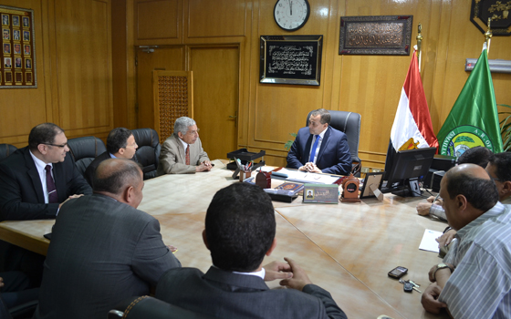   مصر اليوم - محافظ الإسماعيليَّة يستقبل وفدًا من النقابة العامة للأطباء