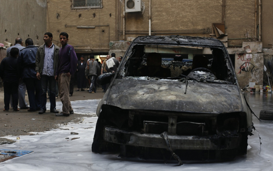 مصر اليوم - إخمادُ حريّق اندلع في سيّارة مديّر نياّبة في بني سويّف