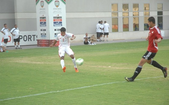   مصر اليوم - ناشئو الإمارات يفوزون على فراعنة مصر 2/صفر في دبي