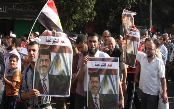 مصر اليوم - مسيرتان لأنصار مرسي في الهرم والمريوطية