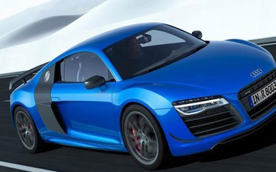 مصر اليوم - أودي R8 LMX أول سيارة بكشافات ليزر في العالم