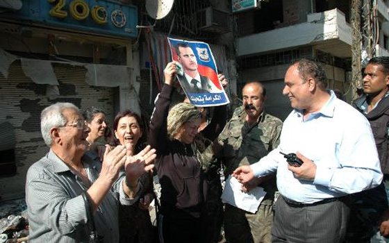 مصر اليوم - بدء حملة الأنتخابات الرئاسية في سورية الأحد