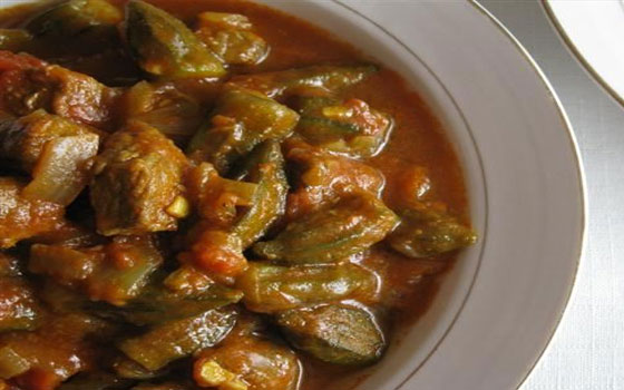   مصر اليوم - طاجن البامية باللحمة المفرومة