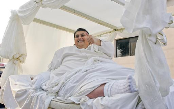   مصر اليوم - وفاة مكسيكي كان أثقل رجل في العالم