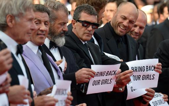   مصر اليوم - ستالون وشوارزينغر وكل طاقم ذي اكسندبلز 3 ينضمون لحملة تحرير التلميذات