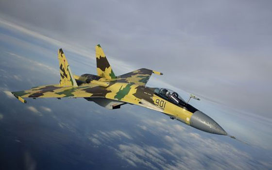   مصر اليوم - القوات الروسية تختبر مقاتلة سو-35 اس