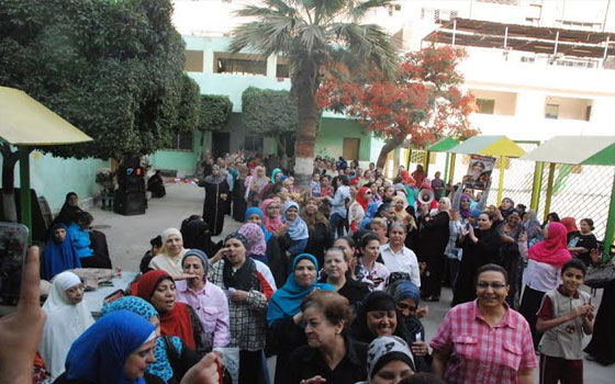   مصر اليوم - النصر الصوفي  يشيد بدور المرأة صاحبة درس الديمقراطية للعالم داخل اللجان وخارجها