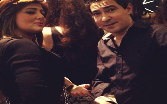   مصر اليوم - شذى تشارك بركات فرحته في افتتاح مطعمه الجديد