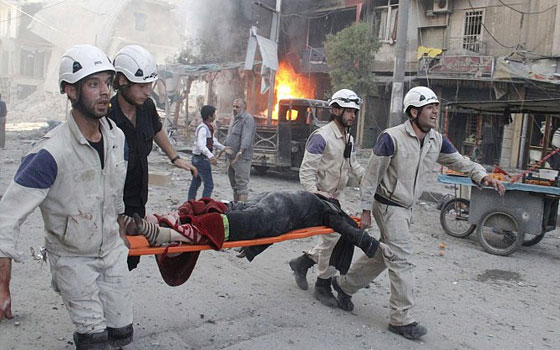   مصر اليوم - مقتل 35 شخصًا بينهم 7 أطفال و4 سيدات في قصف شديد لقوات الأسد