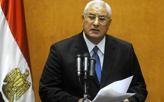   مصر اليوم - الرئيس منصور يدعو للتصويت والمشاركة في بناء المستقبل