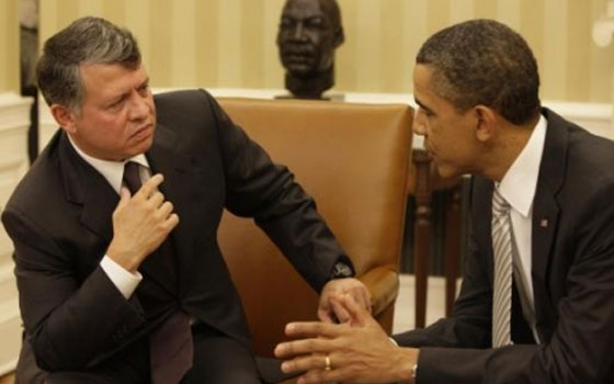   مصر اليوم - الملك عبدالله الثاني الموجود في نيويورك بحث مع أوباما الأزمة السوريَّة