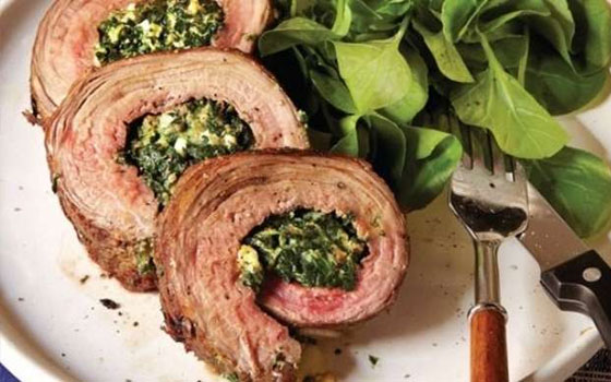   مصر اليوم - لحم البفتيك المحشي