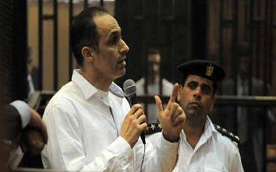   مصر اليوم - إخراج جمال مبارك لمناقشة شاهد الإثبات من القفص