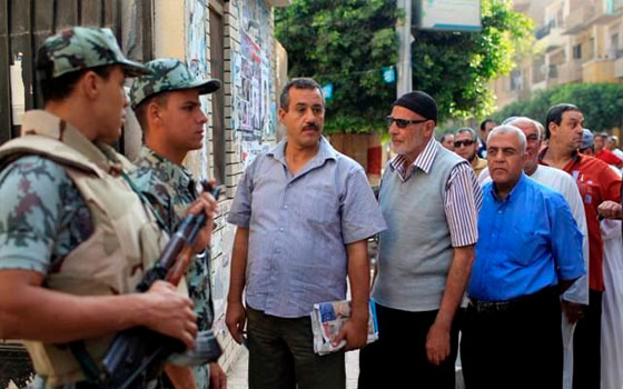   مصر اليوم - وفدان من المراقبين الدوليين زارا مراكز اللجان الإنتخابيَّة في الجيزة