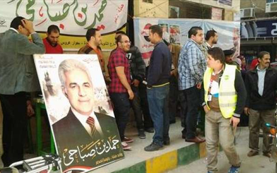   مصر اليوم - منع مندوب حملة صباحي في السويس من دخول لجنة الانتخابات