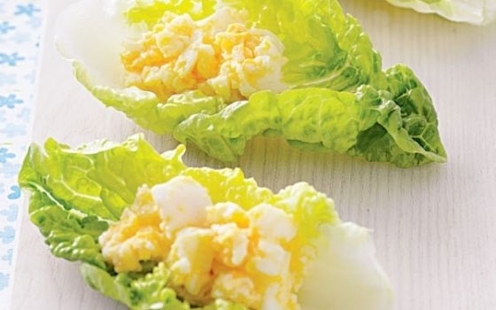   مصر اليوم - بيض بالمايونيز والخس