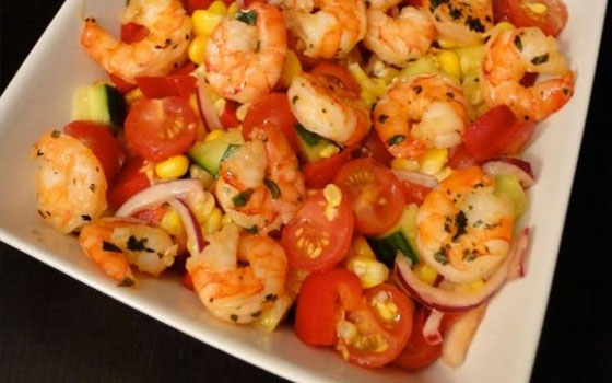   مصر اليوم - جمبري بالخضروات