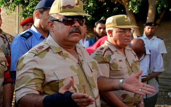   مصر اليوم - قائد الجيش الثَّاني الميداني يؤكِّد أنّ أهل سيناء متعاونون مع الجيش